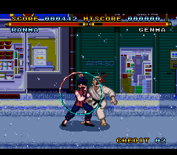 Street Combat screenshot 3 for Super Nintendo